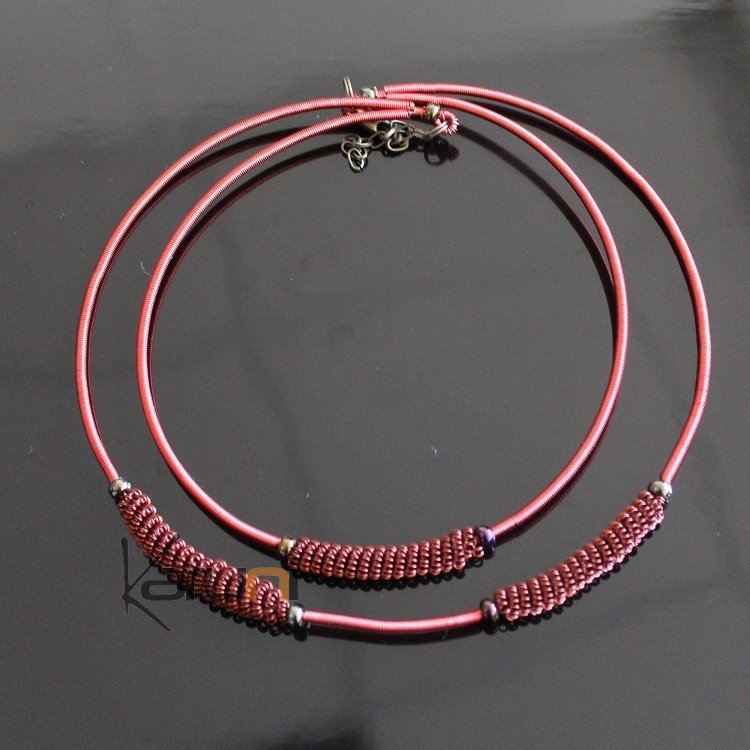 Zulu Necklace Red