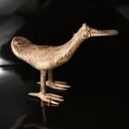 Dogon Art Bronze Animal Duck African Sculpture Mali Ethnic decoration Africa