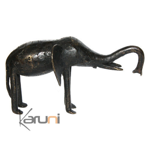 Dogon bronze sculpture, elephant