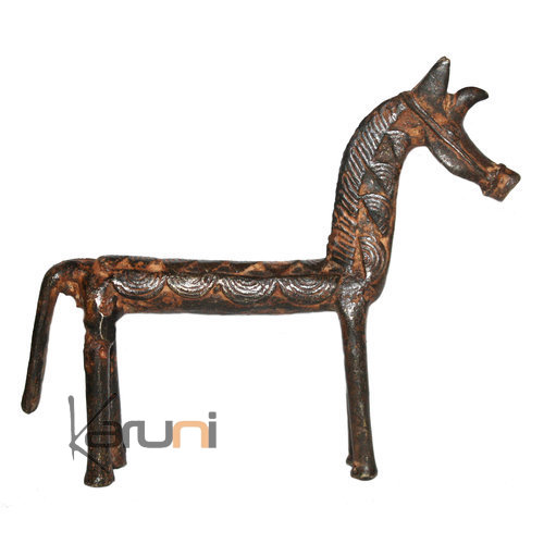 Malian Amulet Bronze Horse