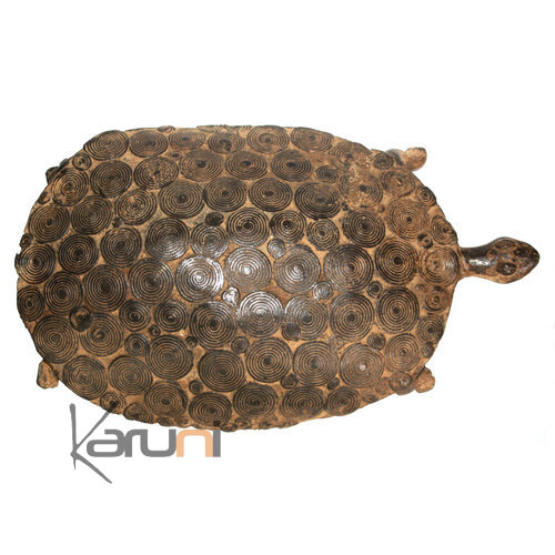 Dogon bronze turtle