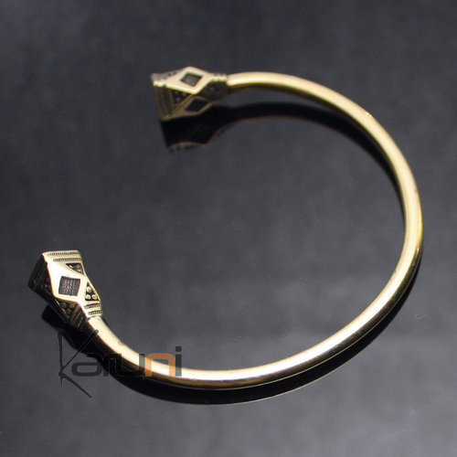 Ethnic Bracelet Jewelry Bronze Nail Tesibit Men/Women Tuareg Tribe Design 03 b