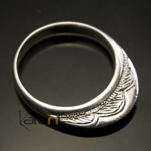  Silver Ring Ring Fine Engraved Engraved Man / Woman 08 Crown