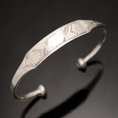 Ethnic Chain Bracelet Sterling Silver Jewelry Kid/Baby Tuareg Tribe Design 09
