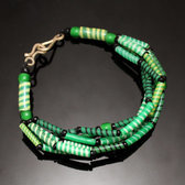 Flip Flop Ethnic African jewelry Plastic Bracelets Jokko Beads Recycled Fair Trade Green