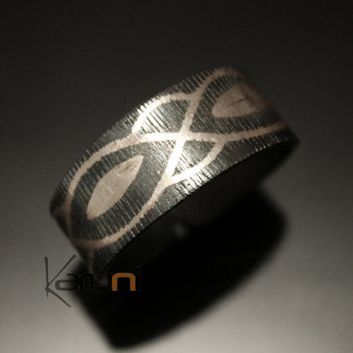 Berber Silver and Steel Ring 03 