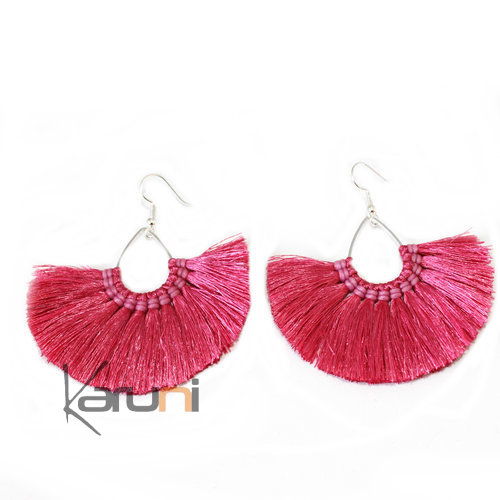 Pink Yarns Fancy Thai Earrings 4018