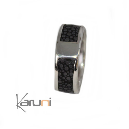 Fish leather ring