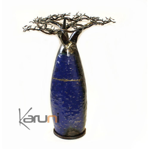 Decoration Baobab Jewelry Tree Holder Curved Vintage Blue