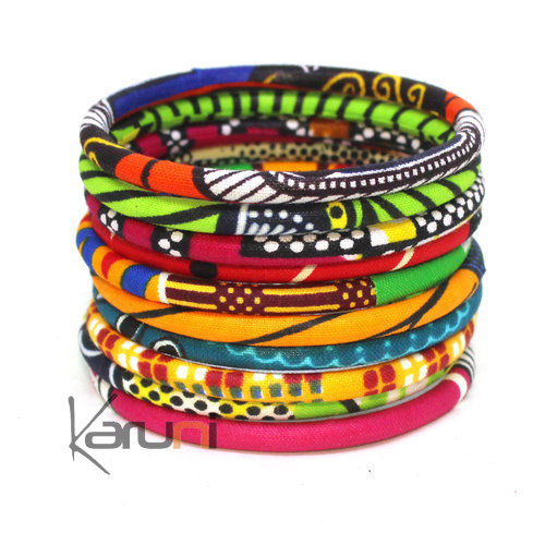 Multicolored Wax Bracelets