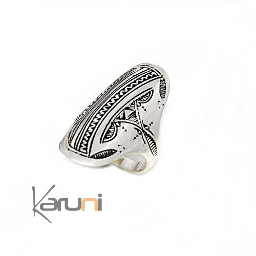 Sterling Silver Engraved Ring 1127