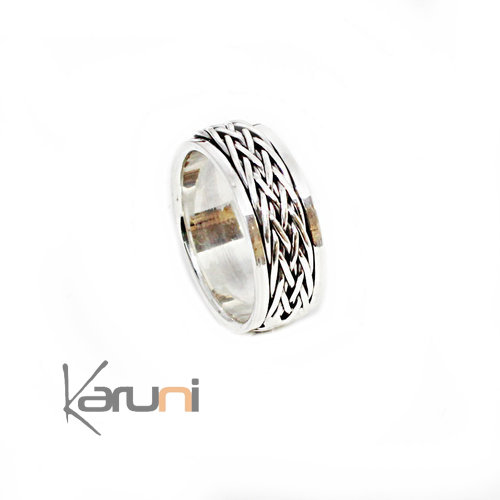 925 Sterling Silver Ring Anti Stress 1131