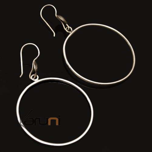  Silver Hoops Earrings 37 Smooth Fastening Inspiration Karuni