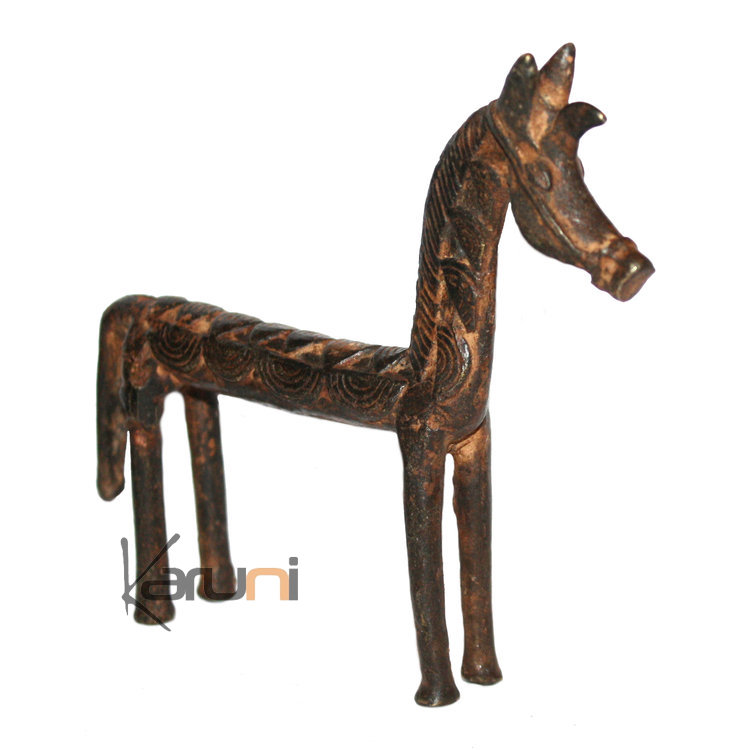 Malian Amulet Bronze Horse