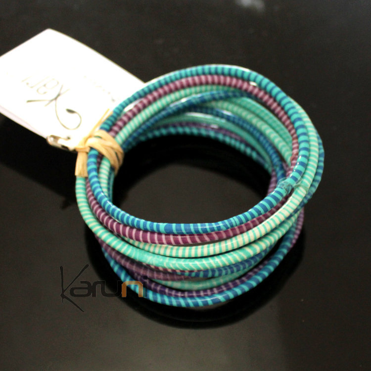 Multicolor Handmade Bracelet with Recycled Paper Beads 'Storyteller' -  Smithsonian Folklife Festival Marketplace
