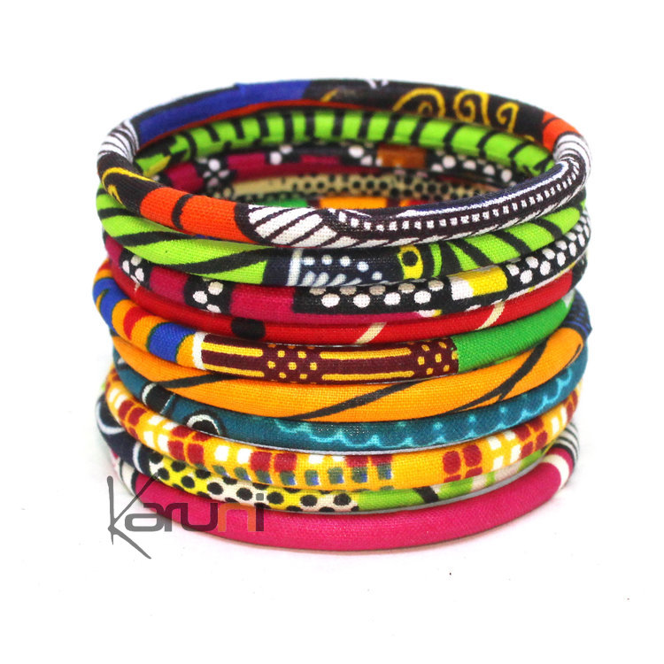 Multicolored Wax Bracelets