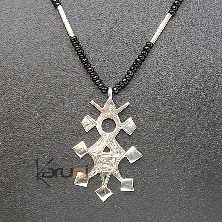 Ethnic Southern Cross Necklace Sterling Silver 7047