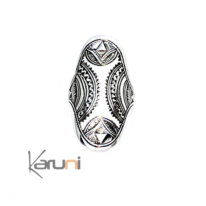 Sterling Silver Engraved Ring 1118