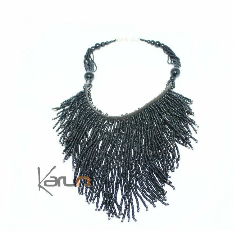 Seed beads necklace