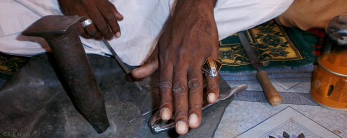 Tuareg sterling silver pendants
