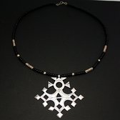 Tuareg Necklace Southern Barchakea in Silver 44
