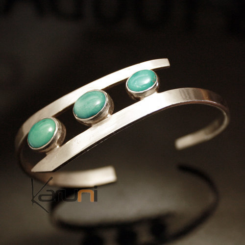 Turquoise sterling silver bracelet Am 3130