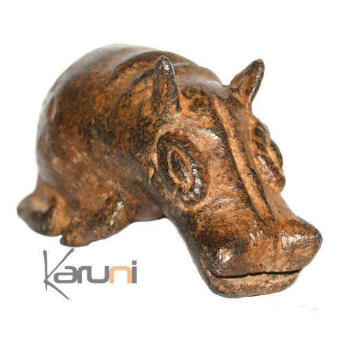 Bronze Dogon Hippo 10