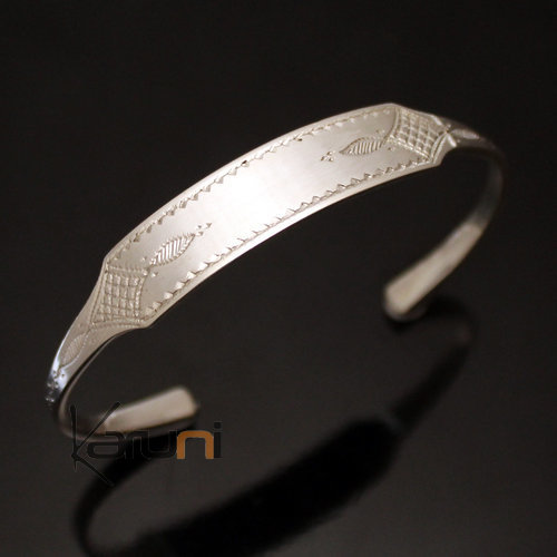 Ethnic Chain Bracelet Silver Jewelry Men/Women Tuareg Tribe Design 07