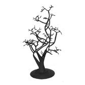 Jewelry Tree-holder design 40 cm cedar recycled metal Madagascar baobab