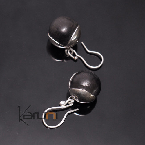 KARUNI - small Raindrops earrings - silver
