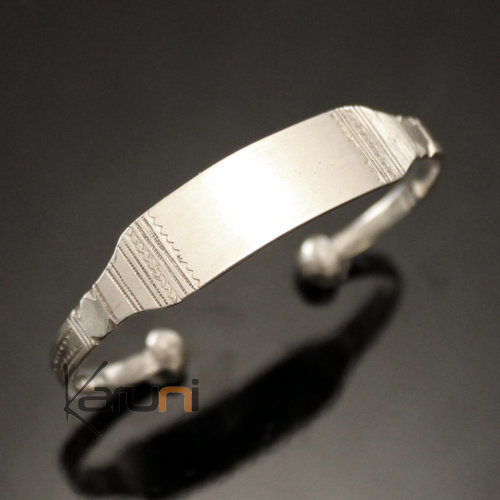 Ethnic Chain Bracelet Sterling Silver Jewelry Kid/Baby Tuareg Tribe Design 03