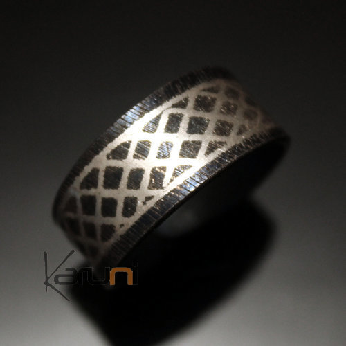 Berber Silver and Steel Ring