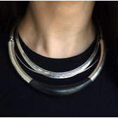 SIlver necklace touareg