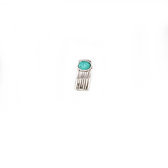 Silver turquoise weekly ring
