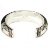 Silver Ebony Bracelet