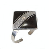 Terling silver bracelet ebony 03