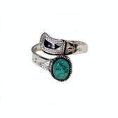 Fancy ring, Turquoise sterling silver