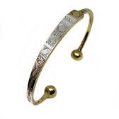 Bronze, silver bracelet