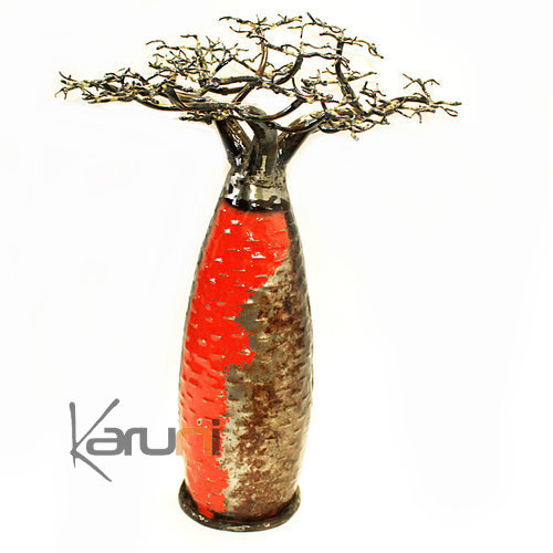 Decoration Baobab Jewelry Tree Holder Curved Vintage Red
