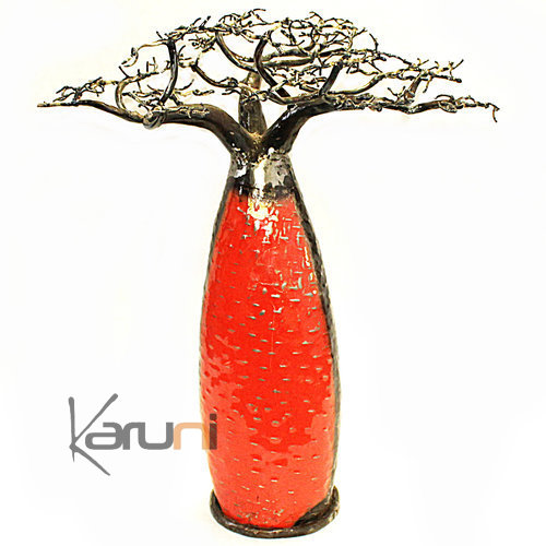 Decoration Baobab Jewelry Tree Holder Curved Vintage Red