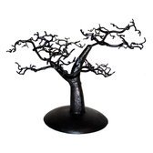Jewelry Tree-holder design 25cm cedar recycled metal Madagascar baobab