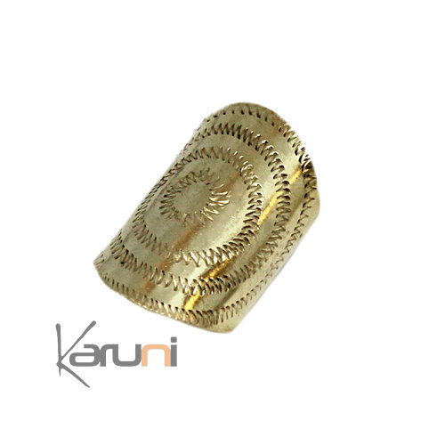 Fulani Bronze Ring Fulani Adjustable 1092
