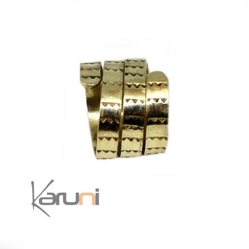 Fulani Bronze Ring Fulani Adjustable 1093