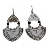 Engraved tuareg earrings