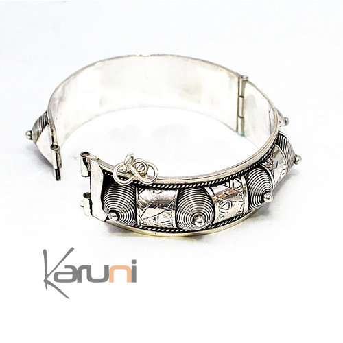 Sterling silver berber bracelet