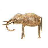 Dogon bronze elephant