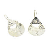 Berbere sterling silver earrings