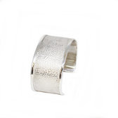 Tinted sterling silver cuff