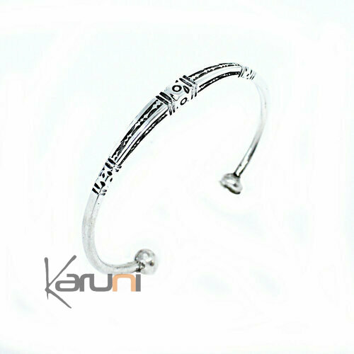 Silver bracelet Basile 3136