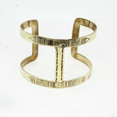Bronze cuff bracelet